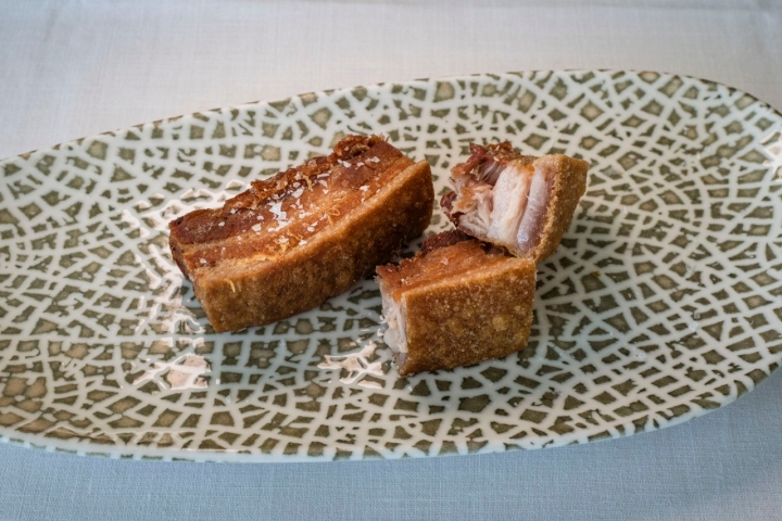 Donde Comer Torreznos en Madrid Taberna de Elia Cata Lupu torreznos