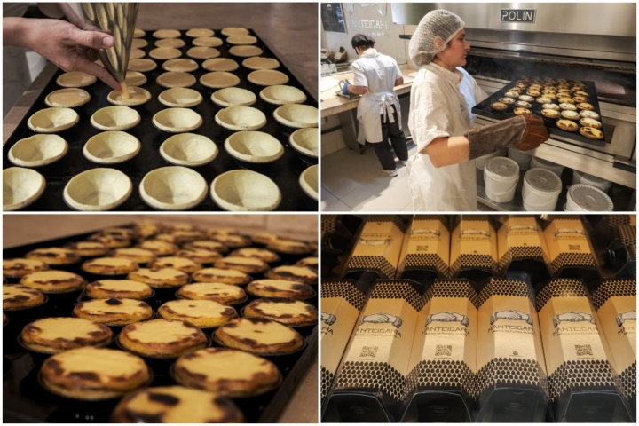 Así se hacen las famosas natas portuguesas.