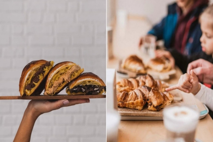 Croissants de la carta de Melhor croissant da minha rua