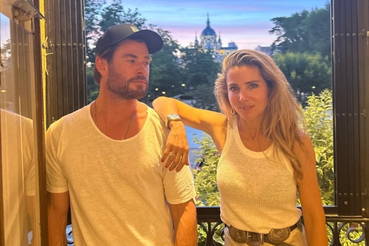 Chris Hemsworth y Elsa Pataky han disfrutado de los platos y las vista de 'El Landó'. Foto: Instagram