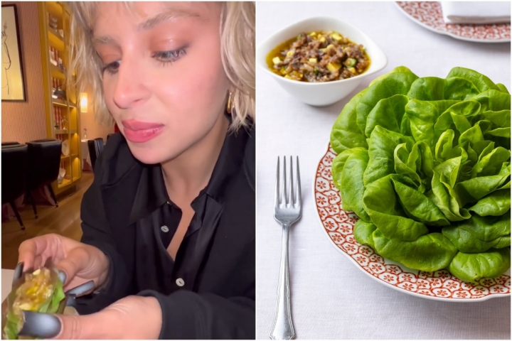 Nathy Peluso tembló con la 'Lechuga viva' de 'Casa Felisa'. Foto: Instagram