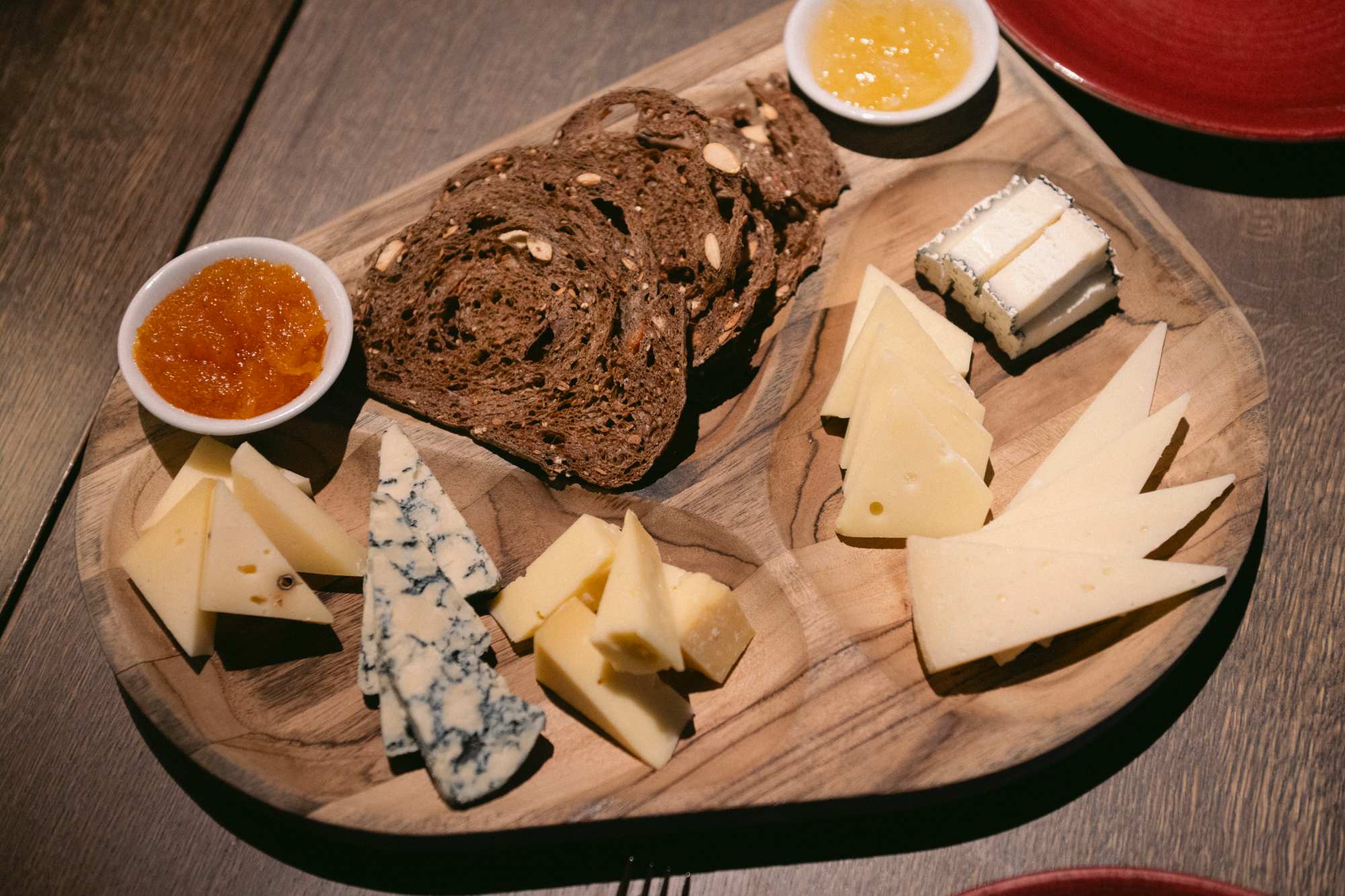 Tabla de quesos de Eldemar