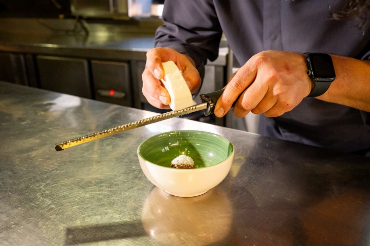 El foi almendrado, un bocadito para comerlo pronto y rápido.