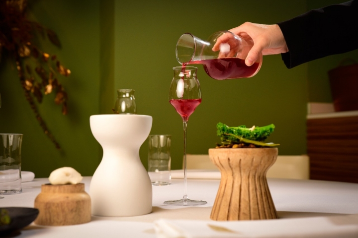 Kombucha preparada en el 'laboratorio' de Gunnen