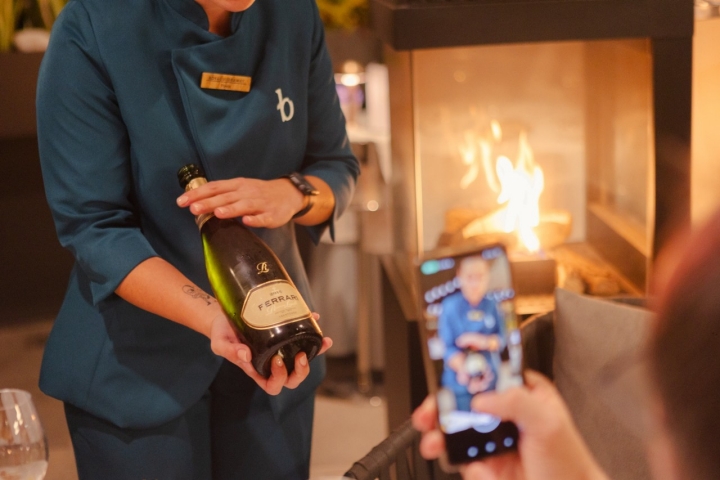 La bodega, a la altura de la propuesta gastronómica