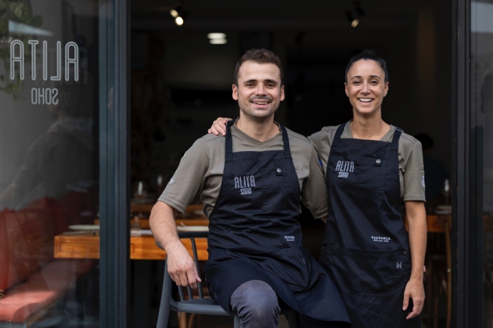  Alvaro Salido y Tatiana Carvajal.