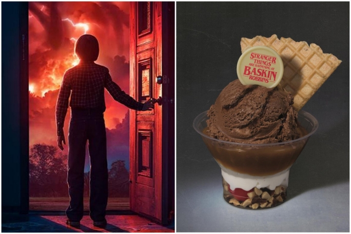 Un helado que se come al revés. Foto: Netflix / Baskin-Robbins.