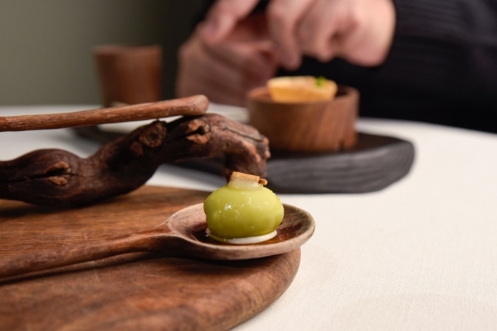 Crema de lentejas y verduras.