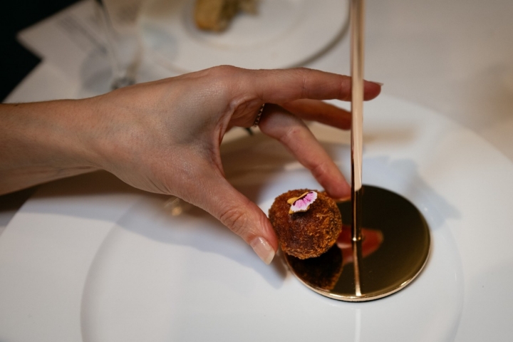 Croqueta de pularda.