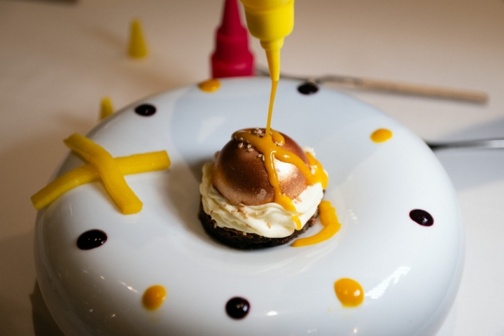 La hamburguesa dulce.