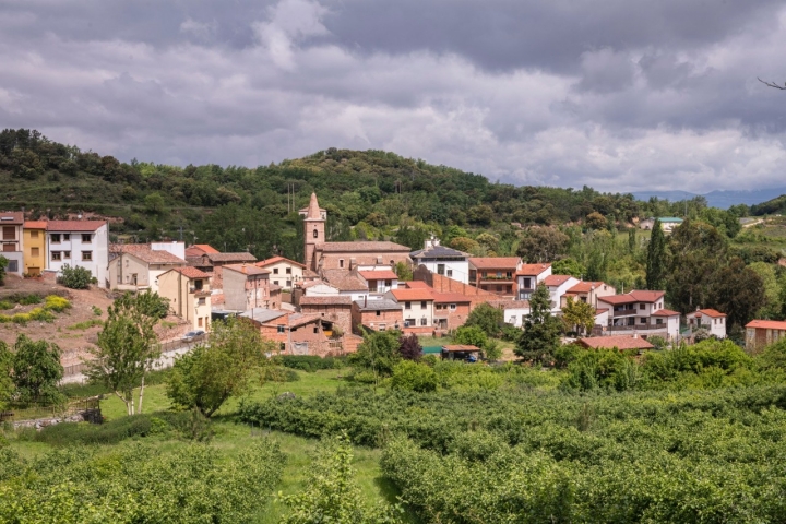 Vista panóramica de Daroca de Rioja.