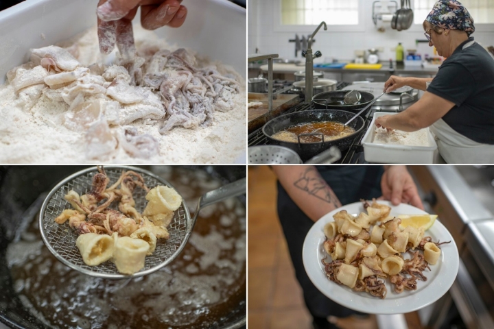 Restaurante O Castro Calamares 