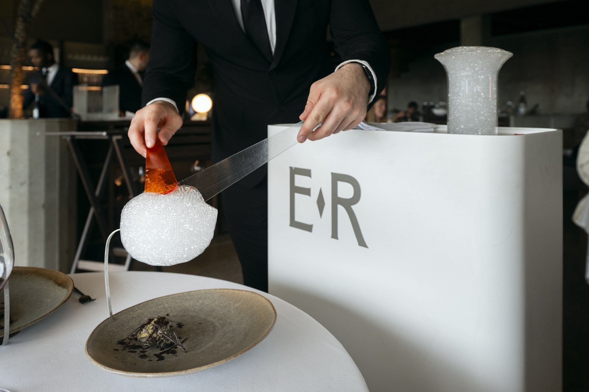 Bosque lluvioso en el plato.