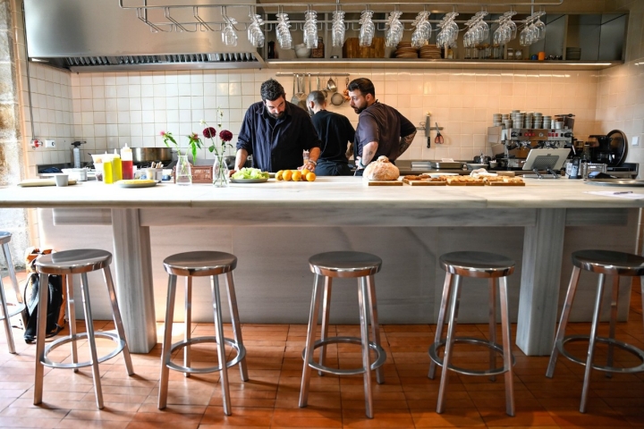 Restaurante A Cantina cocina