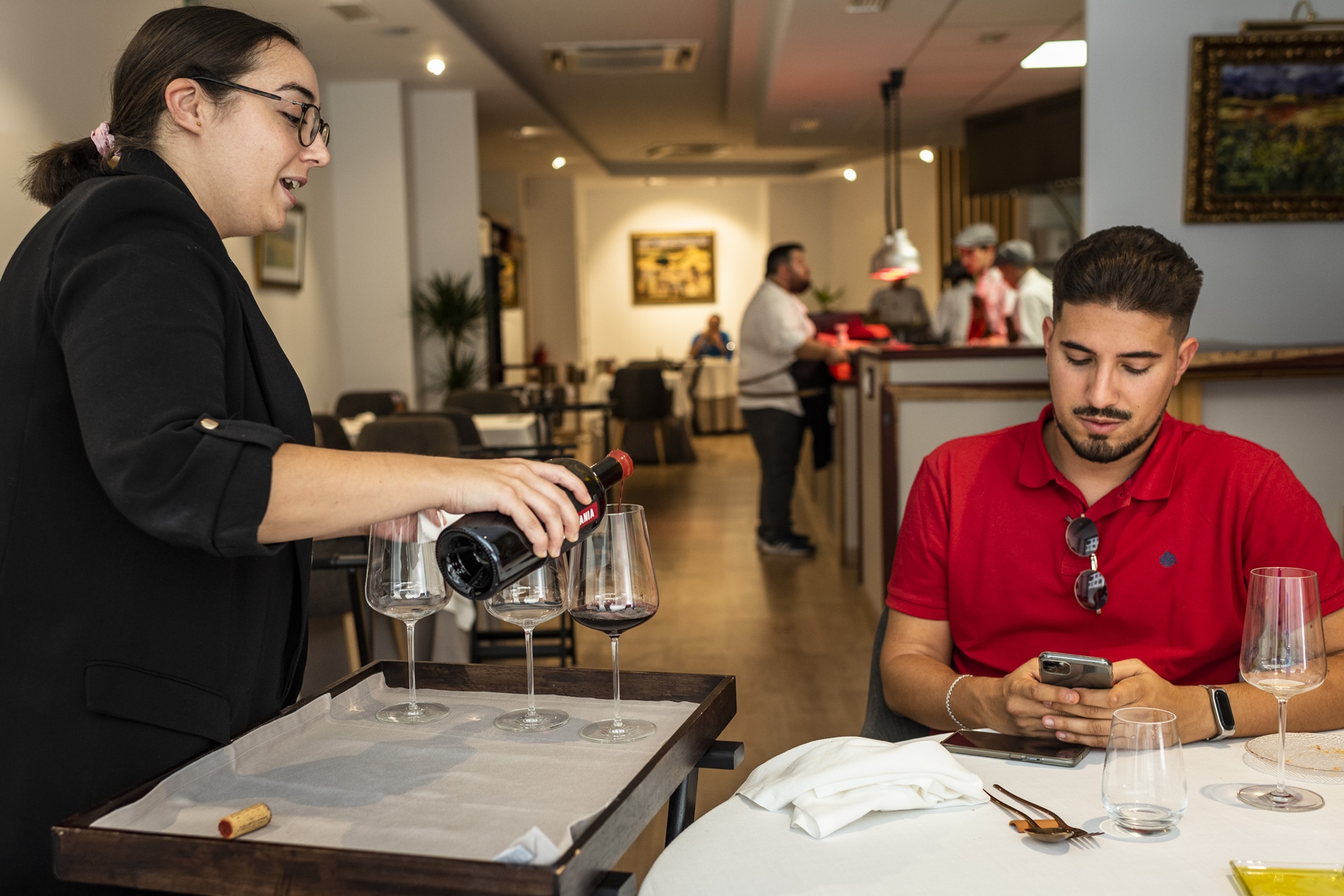 Laura Caparrós sumiller Ababol