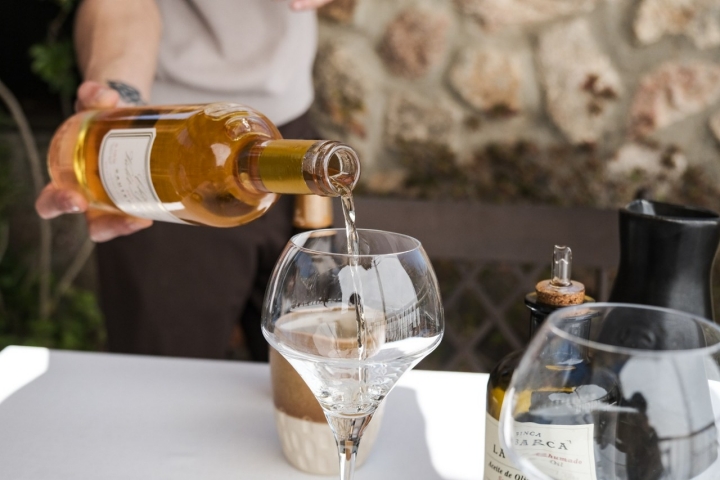 Restaurante Alberca maridaje prepostre