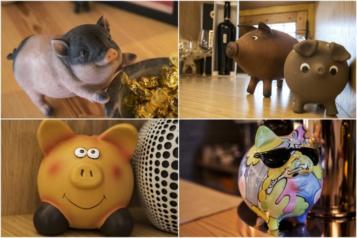 Restaurante Alberca cerditos