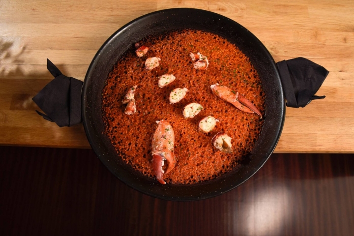 Restaurante As Garzas arroz con bogavante