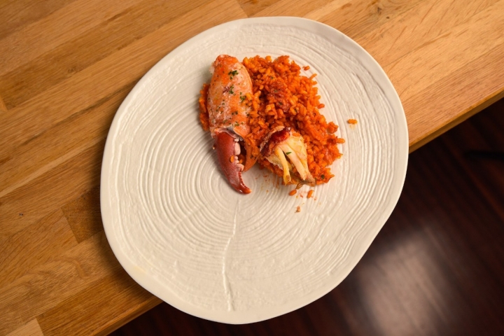 Arroz con bogavante.