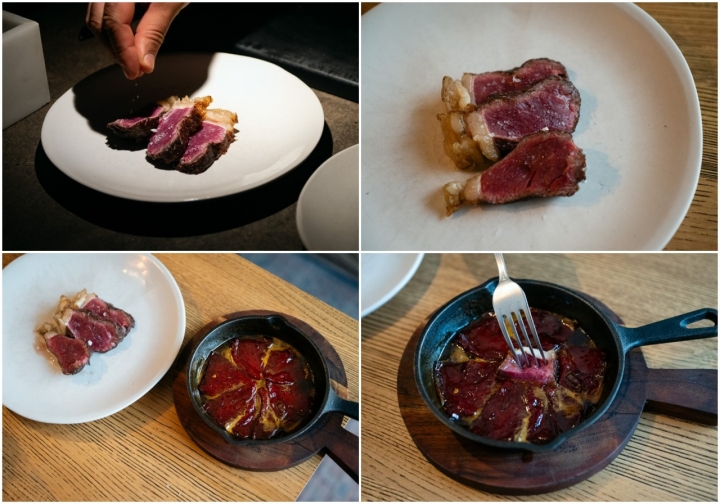 Lomo bajo de frisona de 8 años de edad madurada 45 días.