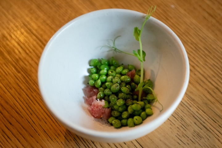 Guisantes lágrima del Maresme.