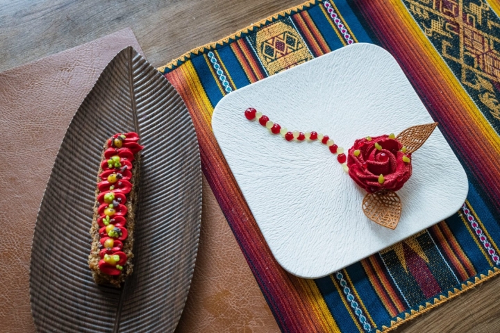 Los postres son toda una sorpresa.