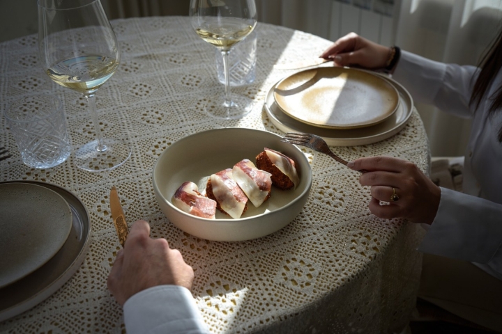 Croquetas de jamón.