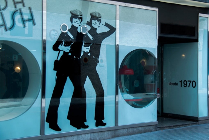 La imagen de la modelo Kiren Leiz es el sello de la casa, dentro y fuera.