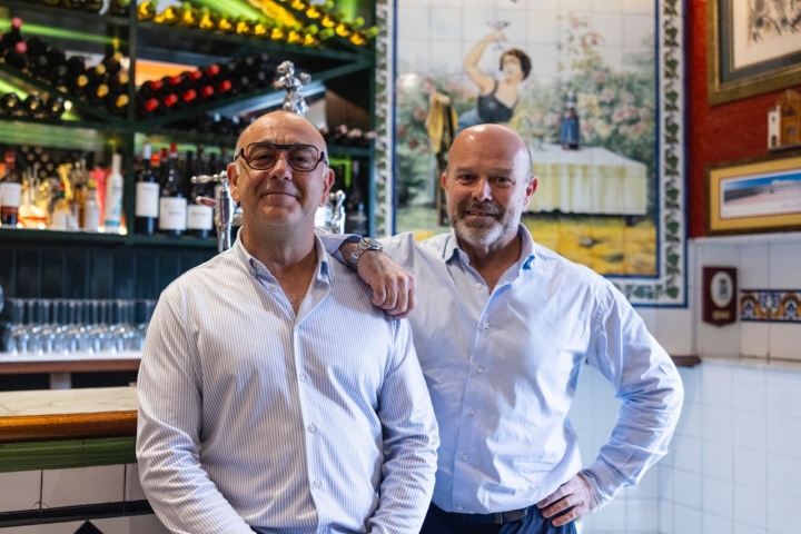 César y Boni Movellán, segunda generación de la actual gerencia.