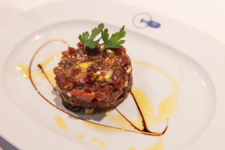 Tartar de atun rojo.