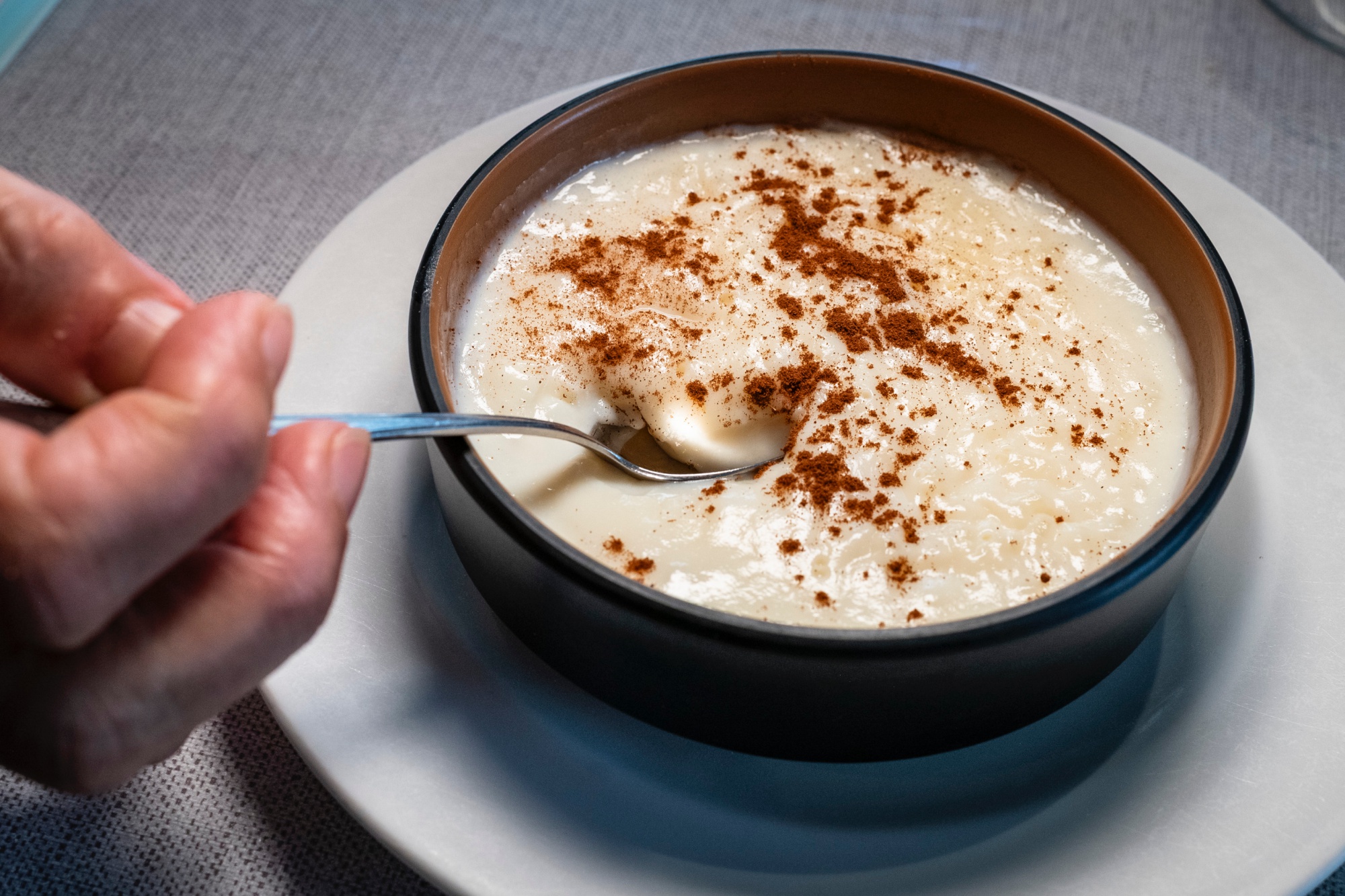 El arroz con leche, el mejor final.