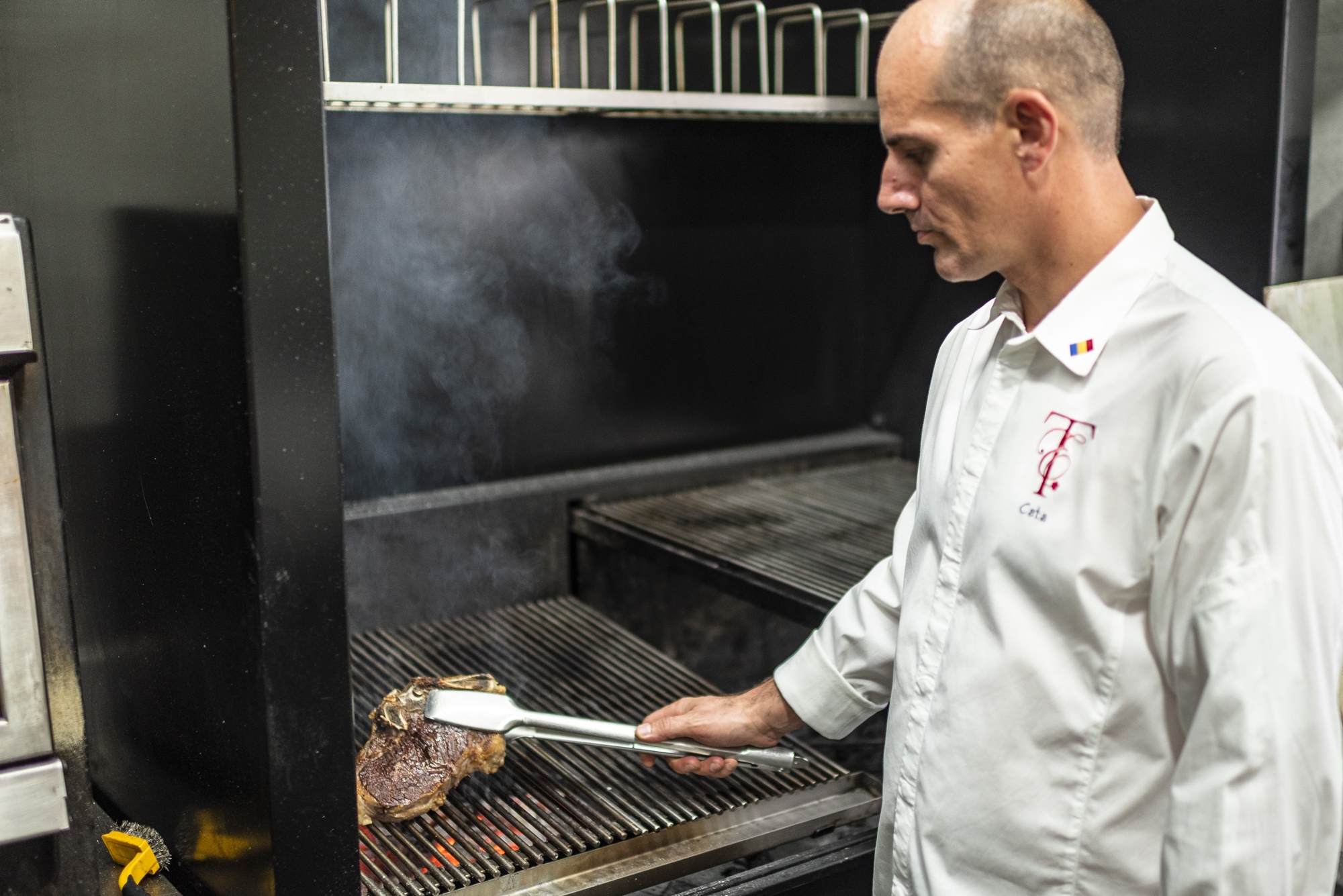 Restaurante Luz de Lumbre (El Escorial) Cata en parrilla
