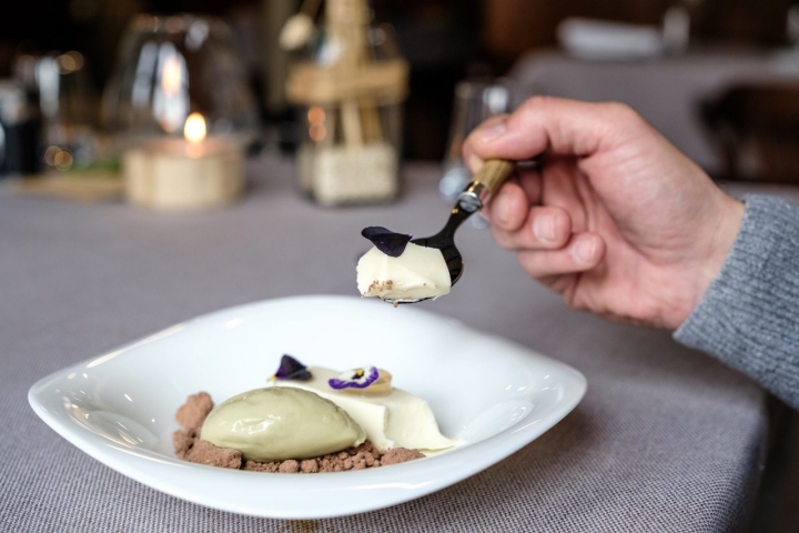 Postre restaurante Monte San Feliz