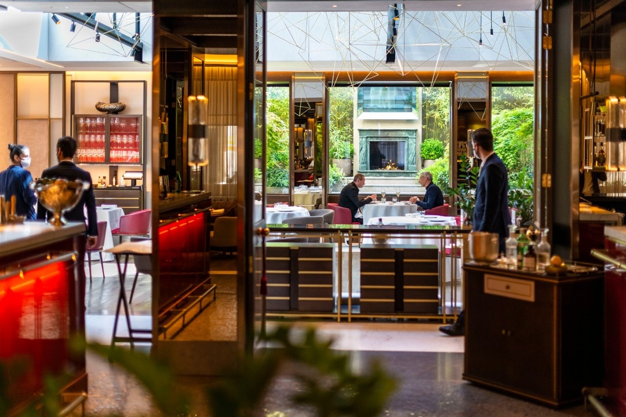 El resturante 'Saddle' cuenta con varios reservados que garantizan la privacidad necesaria. Foto: César Cid