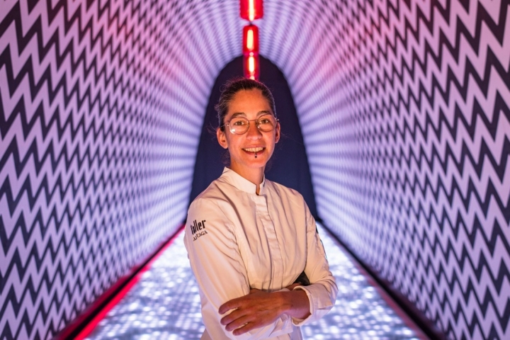 La chef Sara Ferreres del restaurante Taller Arzuaga (Valladolid).