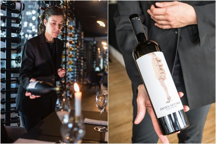 Irene González, sumiller del restaurante Taller Arzuaga (Valladolid).