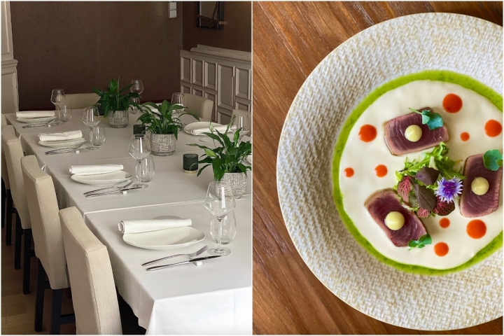 Un salón privado con opción a menú personalizado. Foto: 'Allegorie'