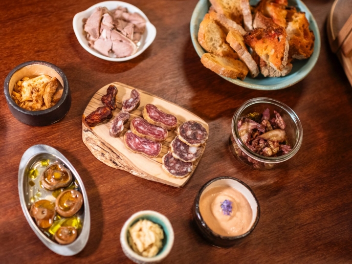 Tapas y platillos del restaurante Café Pessets de Sort