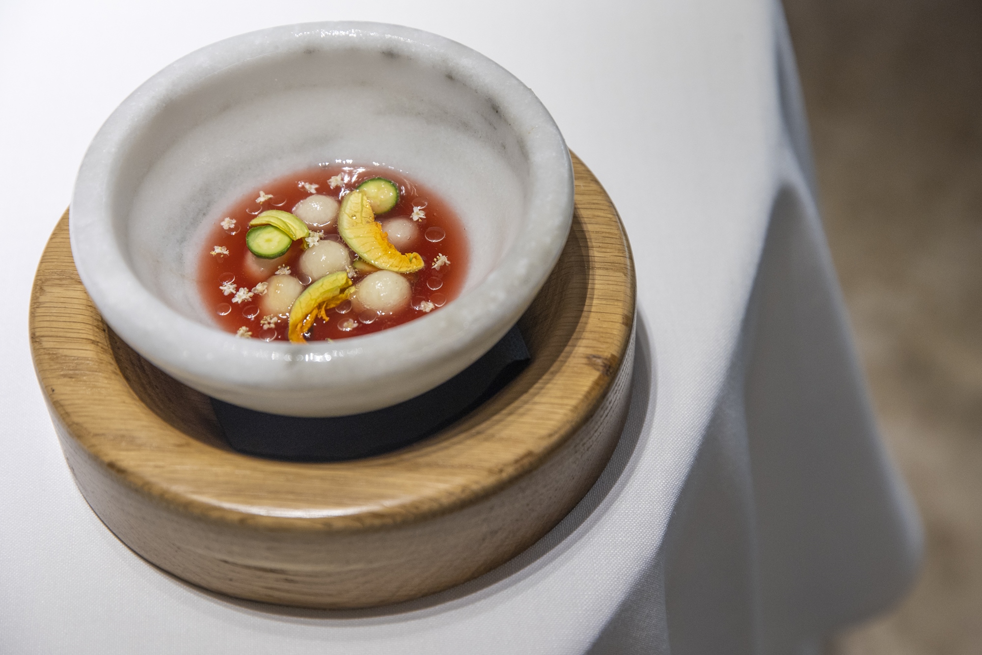 Ricard Camarena Restaurant sopa fría