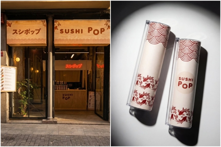 Tienda de sushi pop en el centro de Madrid