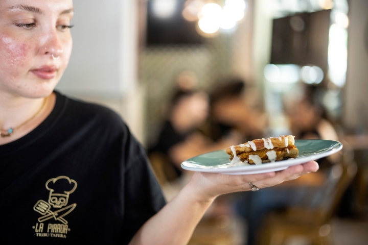 Ruta tapas Teatinos Piarda croissant cochinita