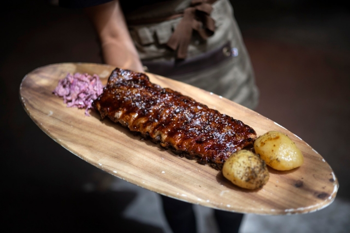 Ruta tapas Teatinos El Ojo Patio costillar