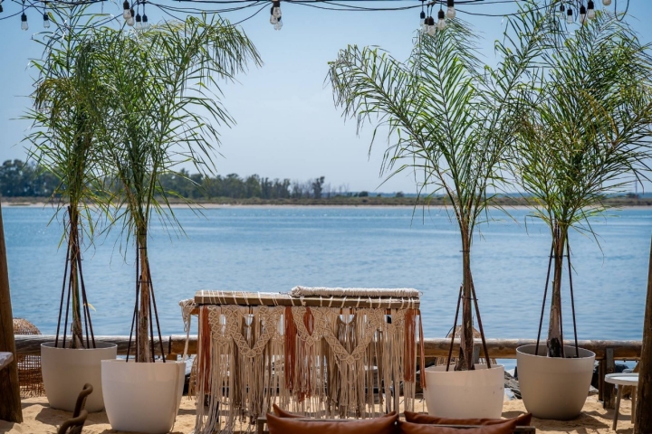 Desde aquí se tiene una vista inmejorable de las Marismas del Odiel