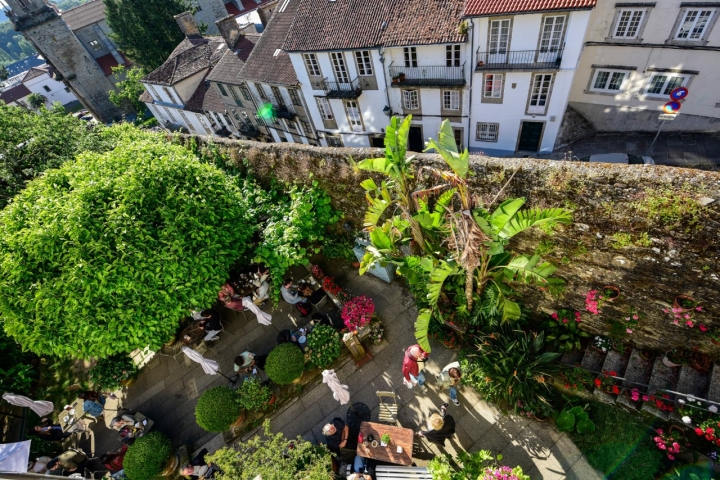 La terraza del 'Hotel Costa Vella', entre sus favoritas. Foto: Adrián Baulde