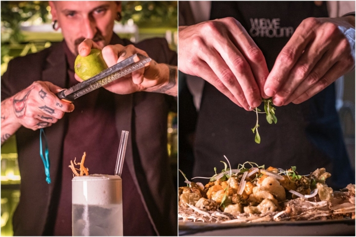 Cóctel Pachamama y San Pedro frito del restaurante Vuelve Carolina (Valencia).