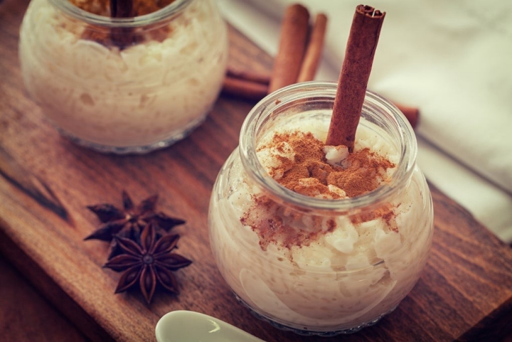 Arroz con leche.