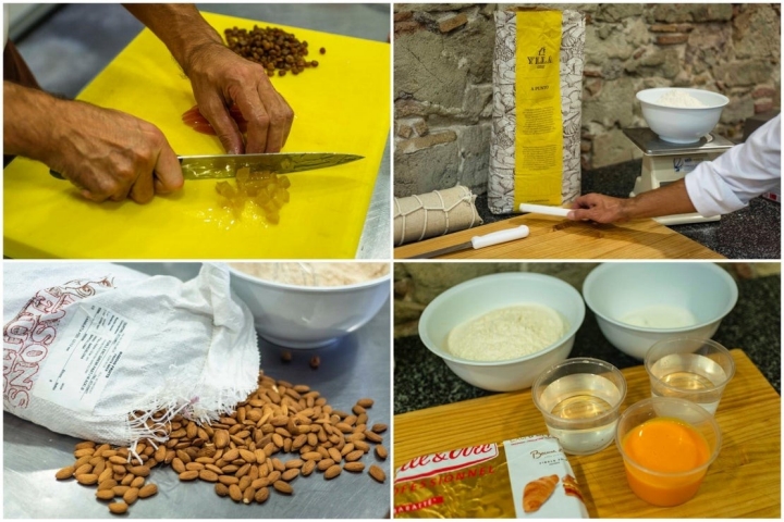 Algunos de los ingredientes que José utiliza en la elaboración.