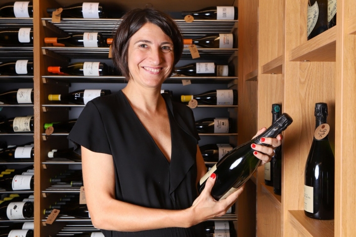 Arantza Ayala, sumiller y jefa de sala de 'Laia Erretegia'