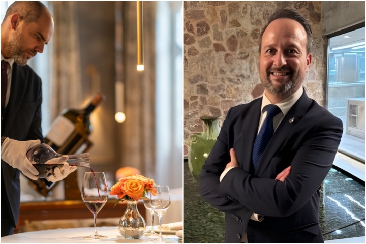 Los sumilleres David López y Carles Aymerich