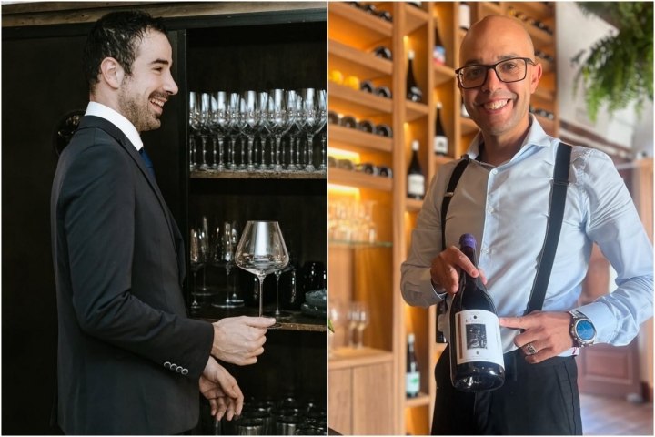 Sumilleres Pedro Jiménez e Iván Monreal